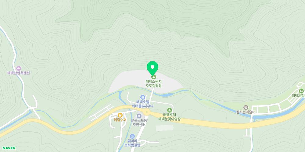 태백소원지 오토캠핑장